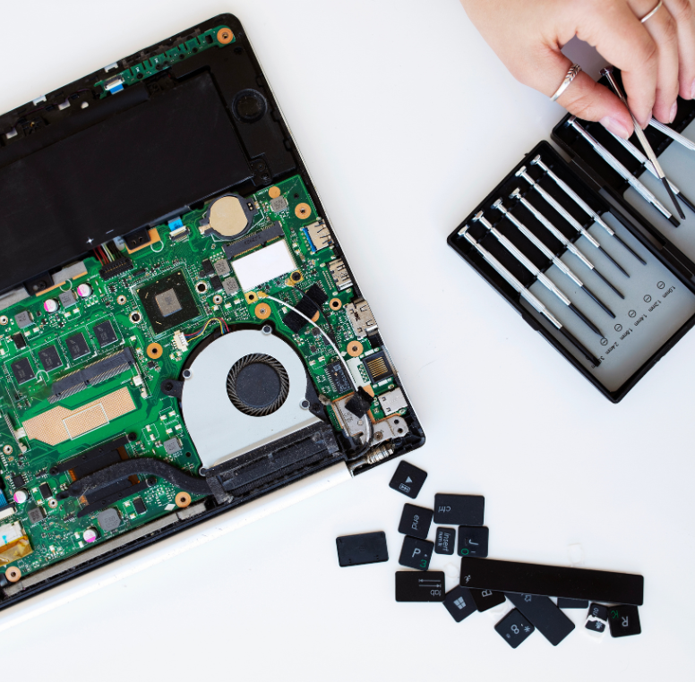 Certified computer hardware component inventory and distribution