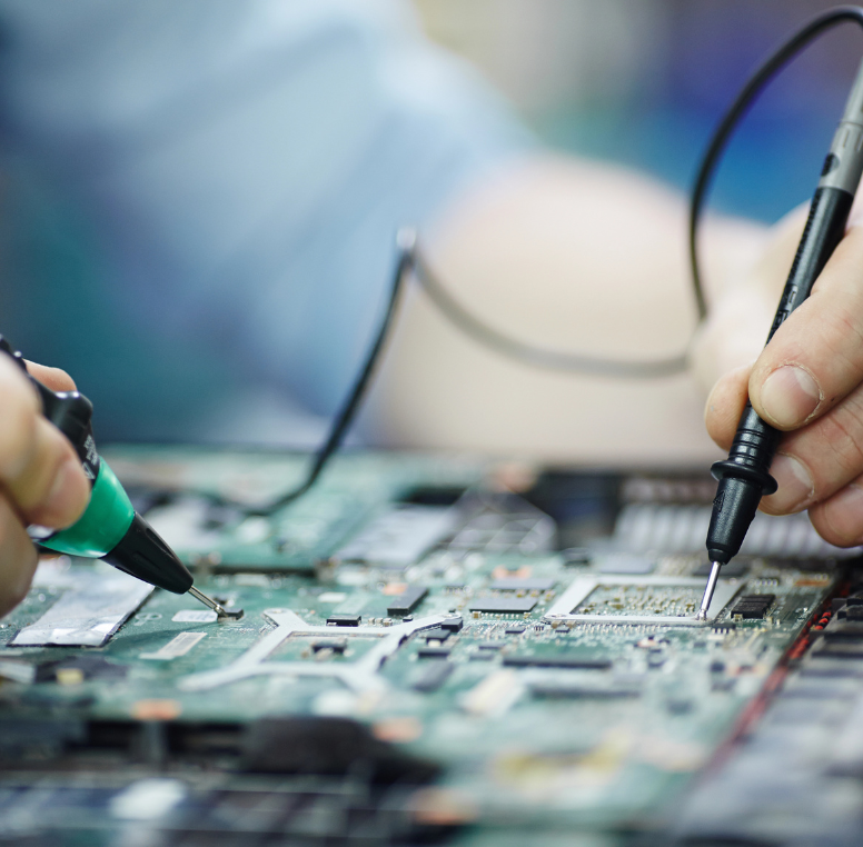 Precision micro-soldering and laptop chip level repair workbench